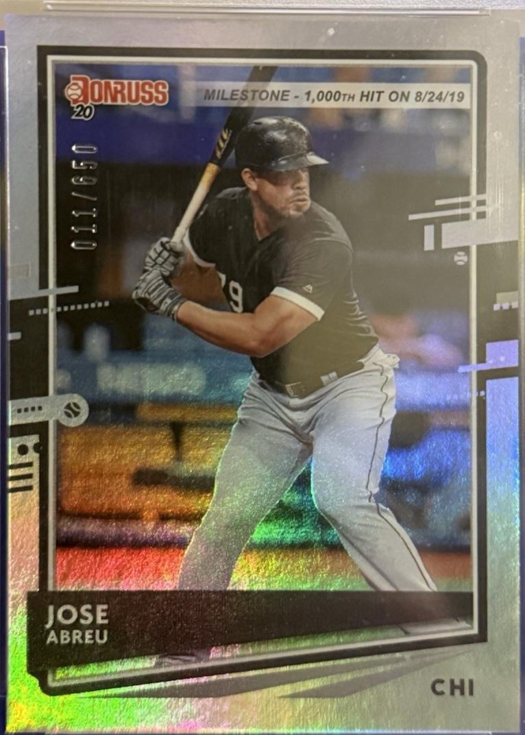Jose Abreu [Milestone Stat Line] #107