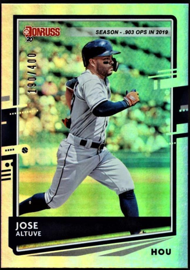 Jose Altuve [SP Season Stat Line] #159