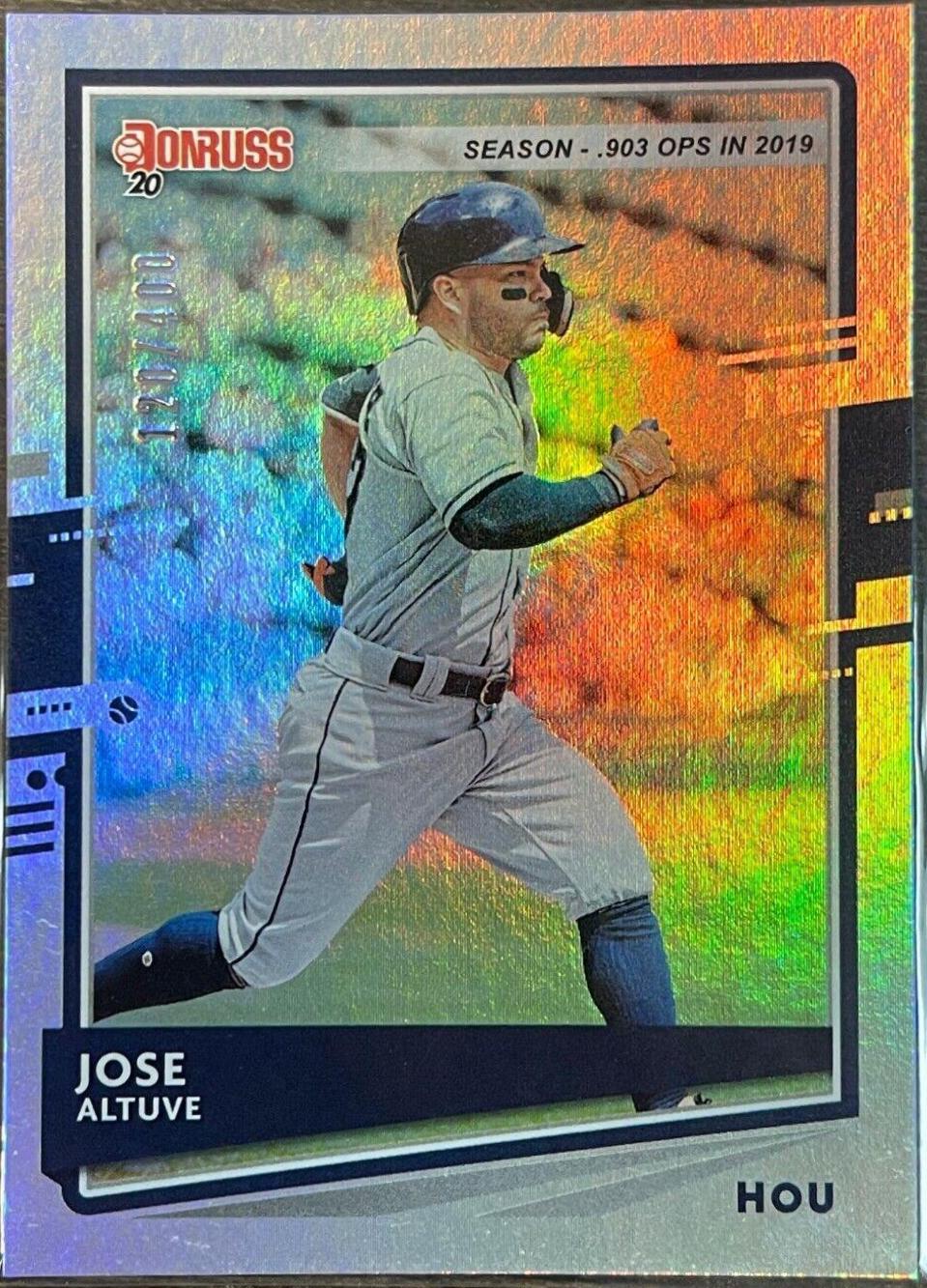 Jose Altuve [Season Stat Line] #159