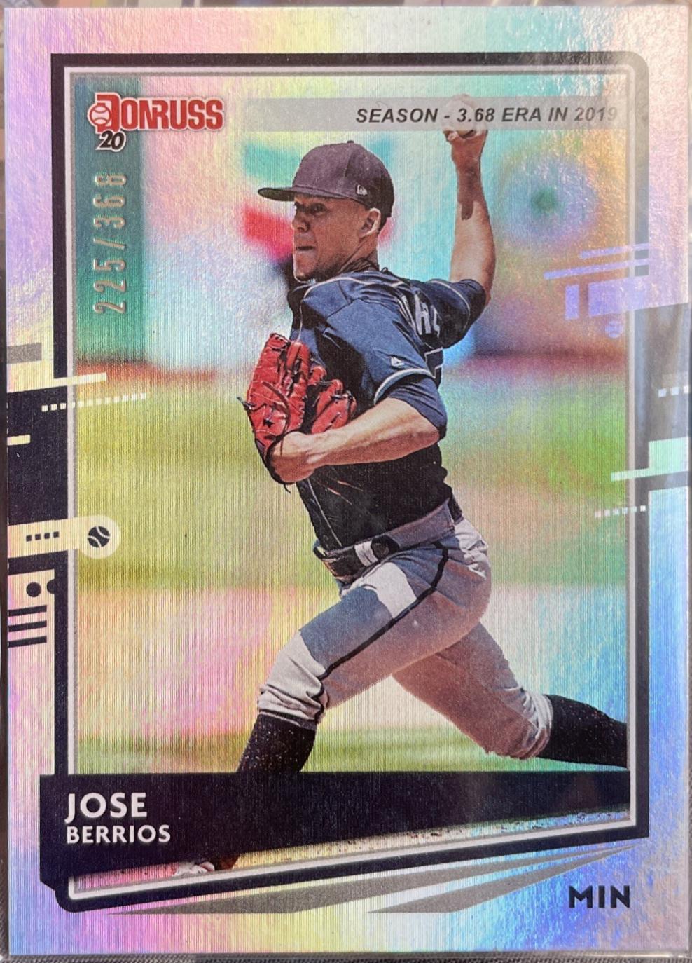 Jose Berrios [Season Stat Line] #167
