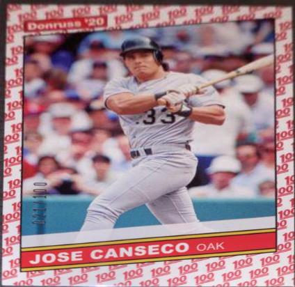 Jose Canseco [One Hundred Emoji] #212