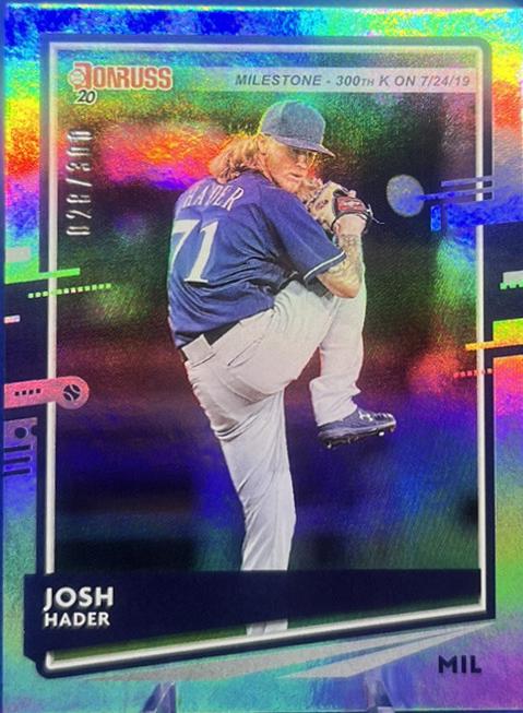 Josh Hader [Milestone Stat Line] #133