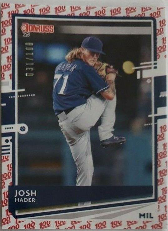 Josh Hader [One Hundred Emoji] #133