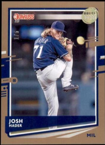 Josh Hader [Press Proof] #133