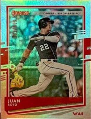Juan Soto [SP Career Stat Line] #162