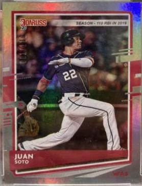Juan Soto [SP Season Stat Line] #162
