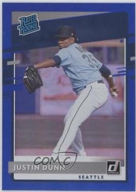 Justin Dunn [Holo Blue] #41