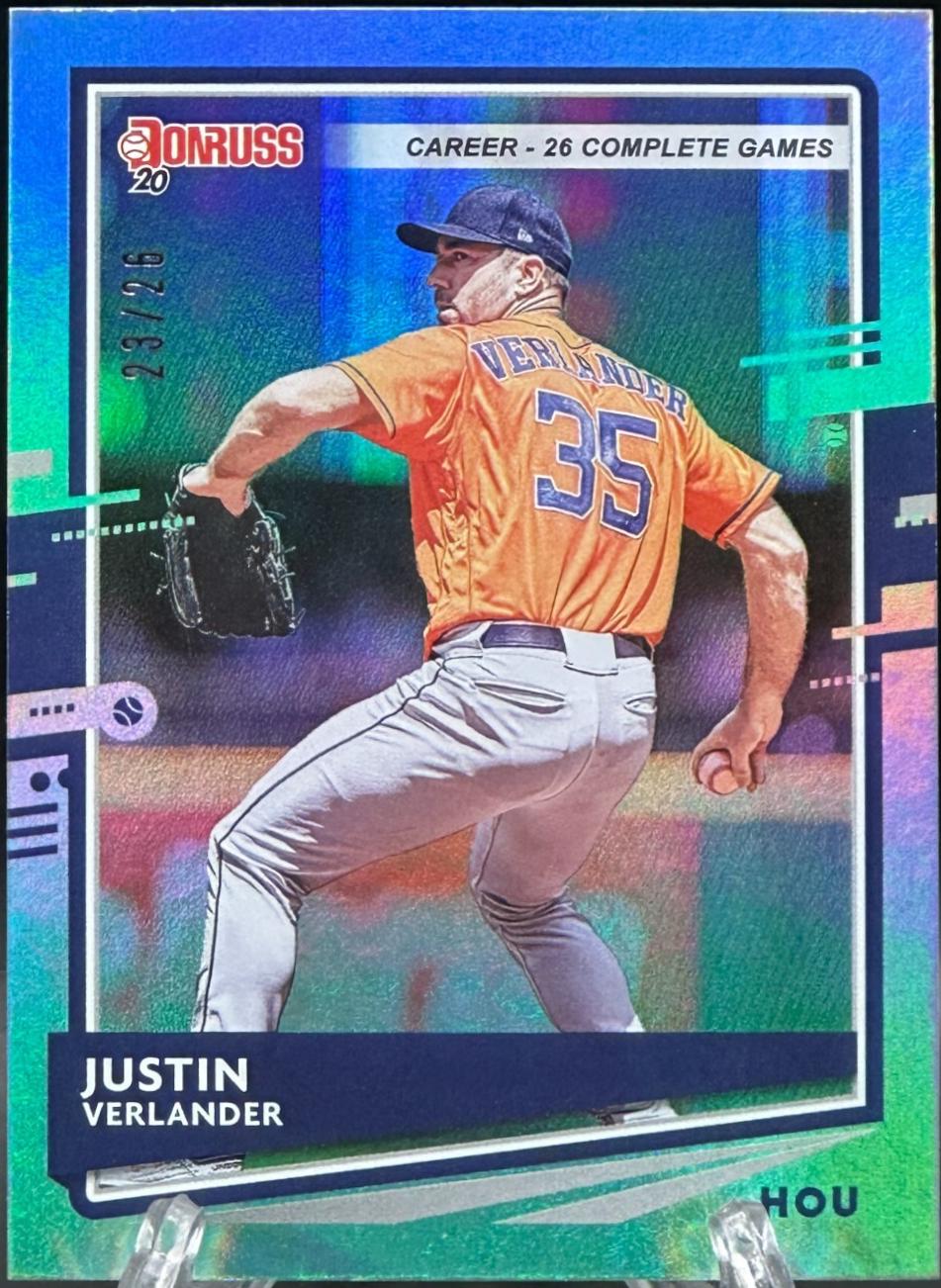 Justin Verlander [Career Stat Line] #157
