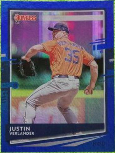 Justin Verlander [Holo Blue] #157
