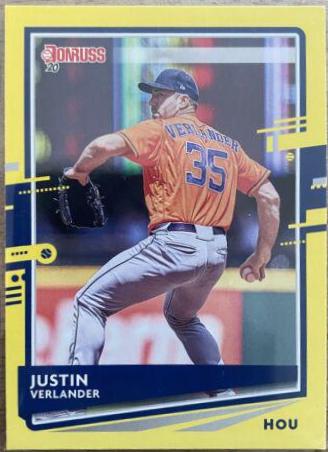Justin Verlander [Yellow] #157