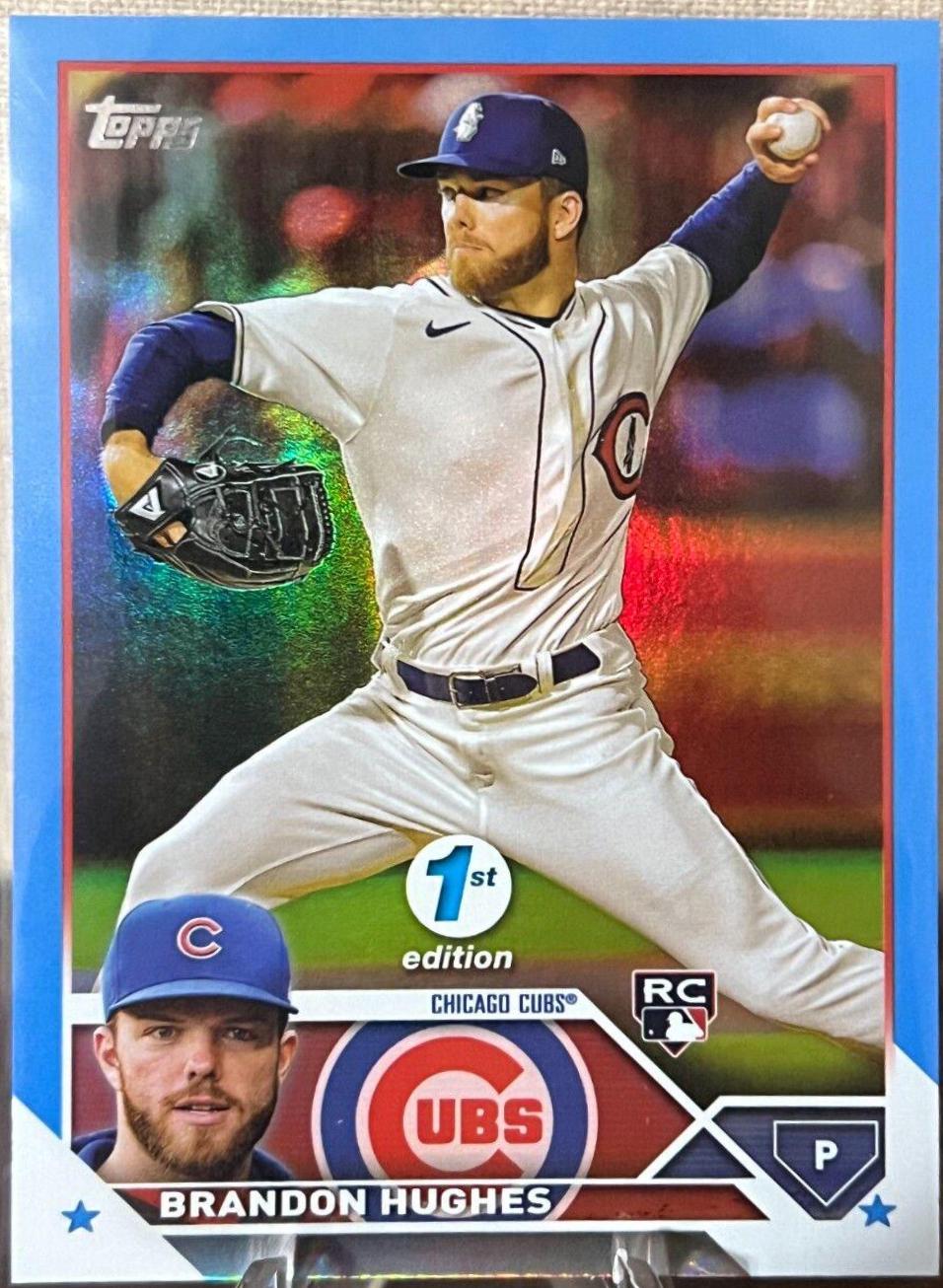Brandon Hughes [1st Edition Light Blue] #97