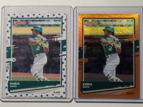 Khris Davis [Holo Orange] #88