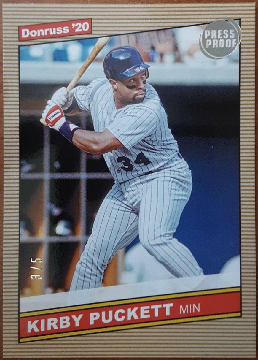 Kirby Puckett [Press Proof] #217