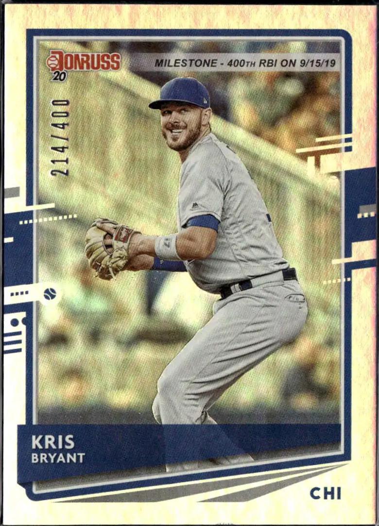 Kris Bryant [SP Milestone Stat Line] #180