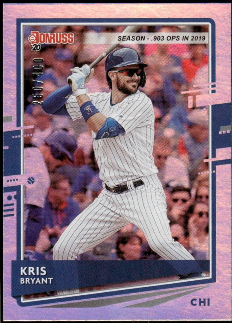 Kris Bryant [SP Season Stat Line] #180