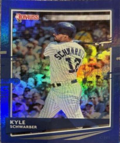 Kyle Schwarber [Holo Blue] #178