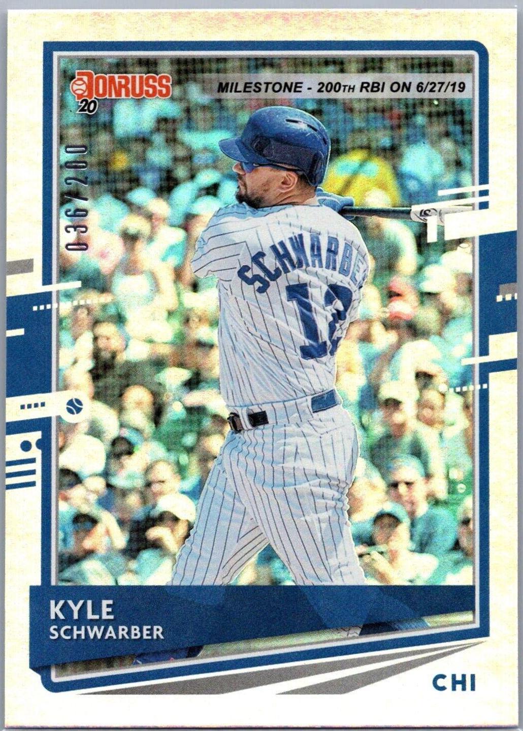 Kyle Schwarber [Milestone Stat Line] #178