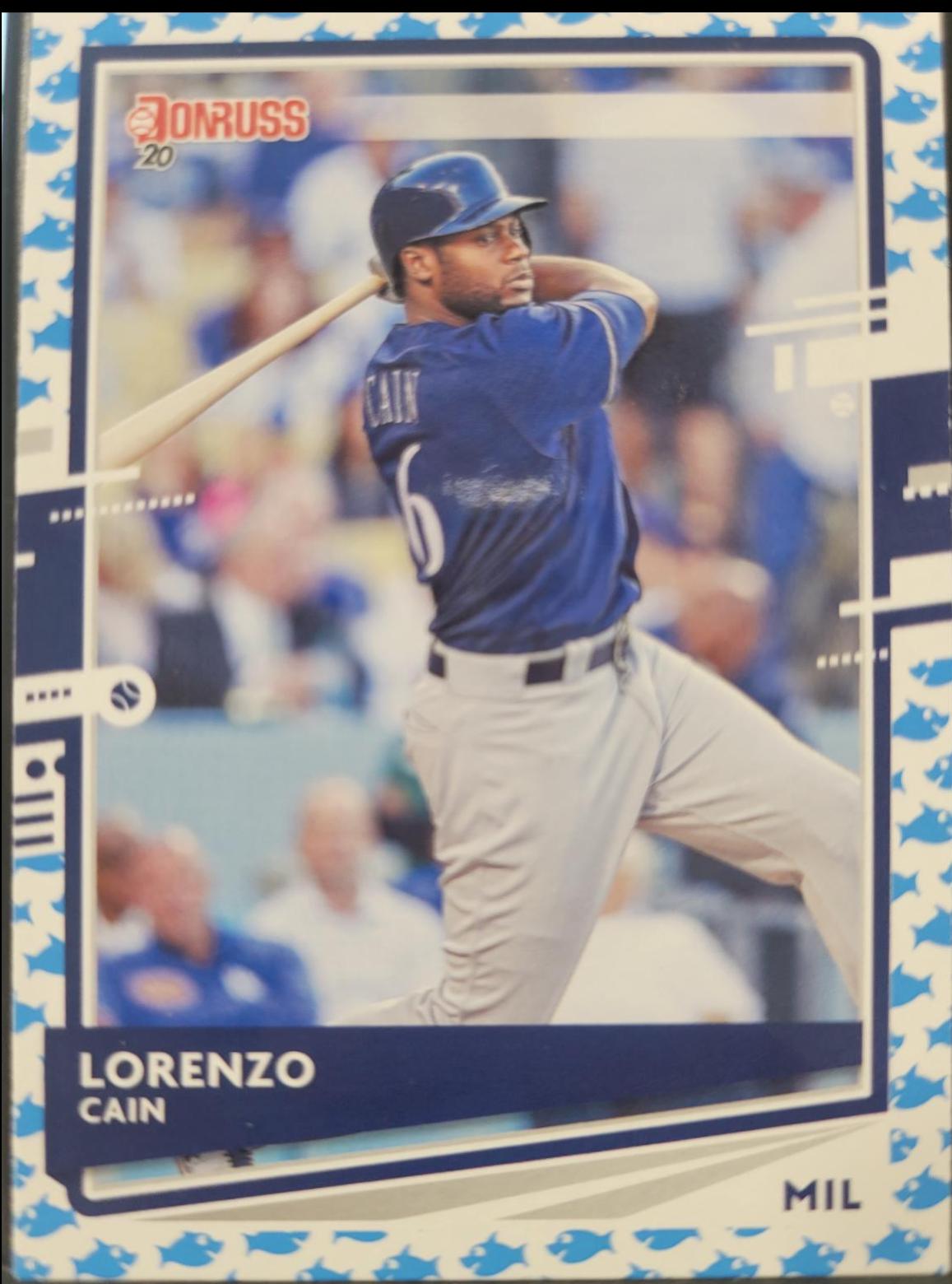 Lorenzo Cain [Baby Shark Emoji] #80