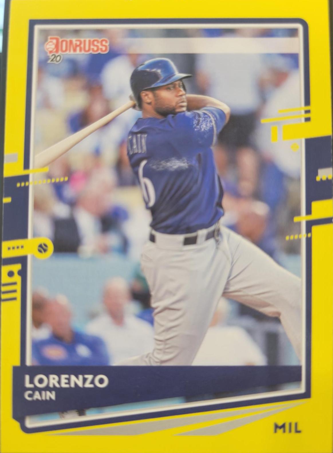 Lorenzo Cain [Yellow] #80