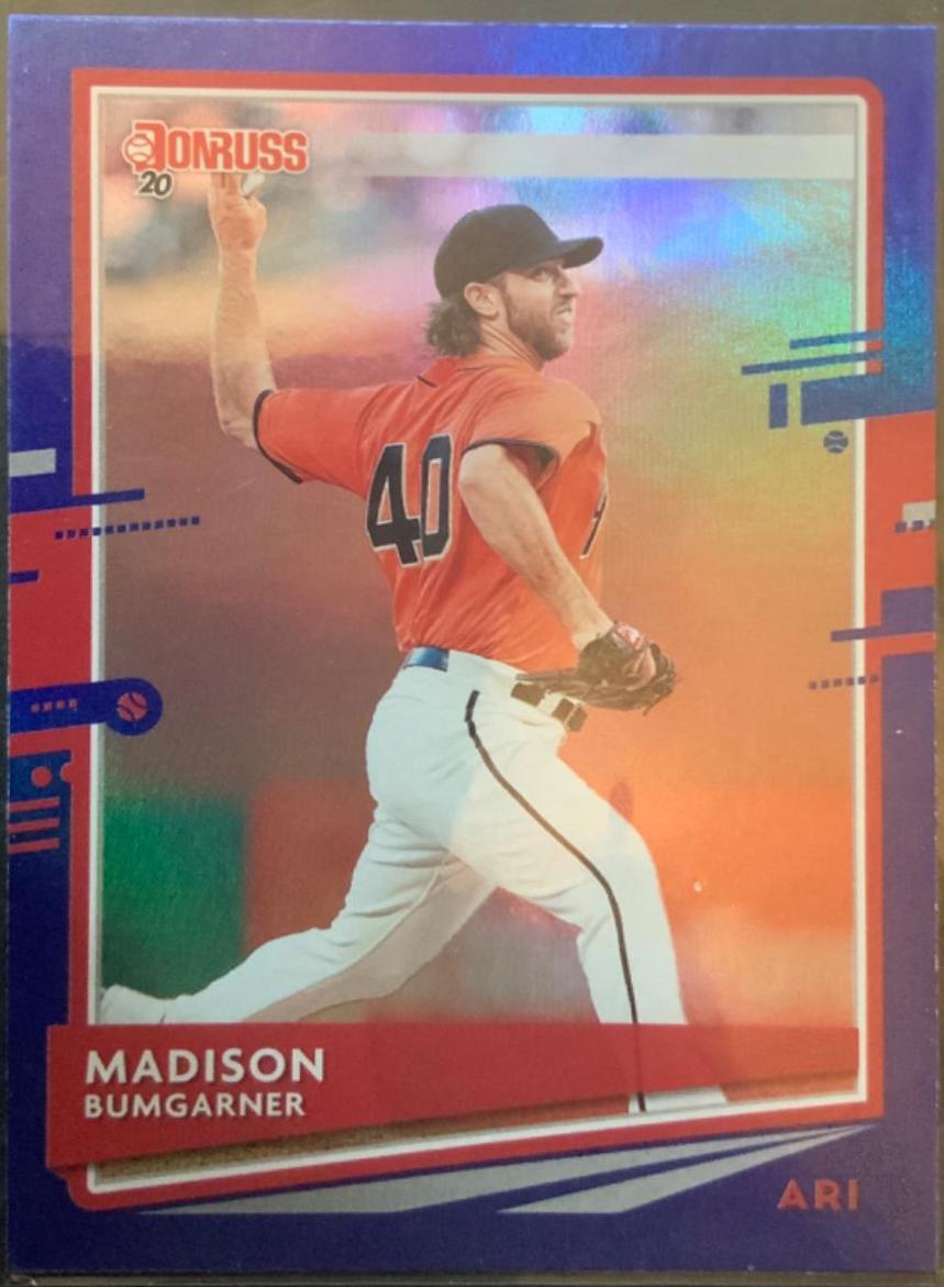 Madison Bumgarner [Holo Blue] #117