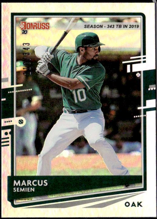 Marcus Semien [Season Stat Line] #92
