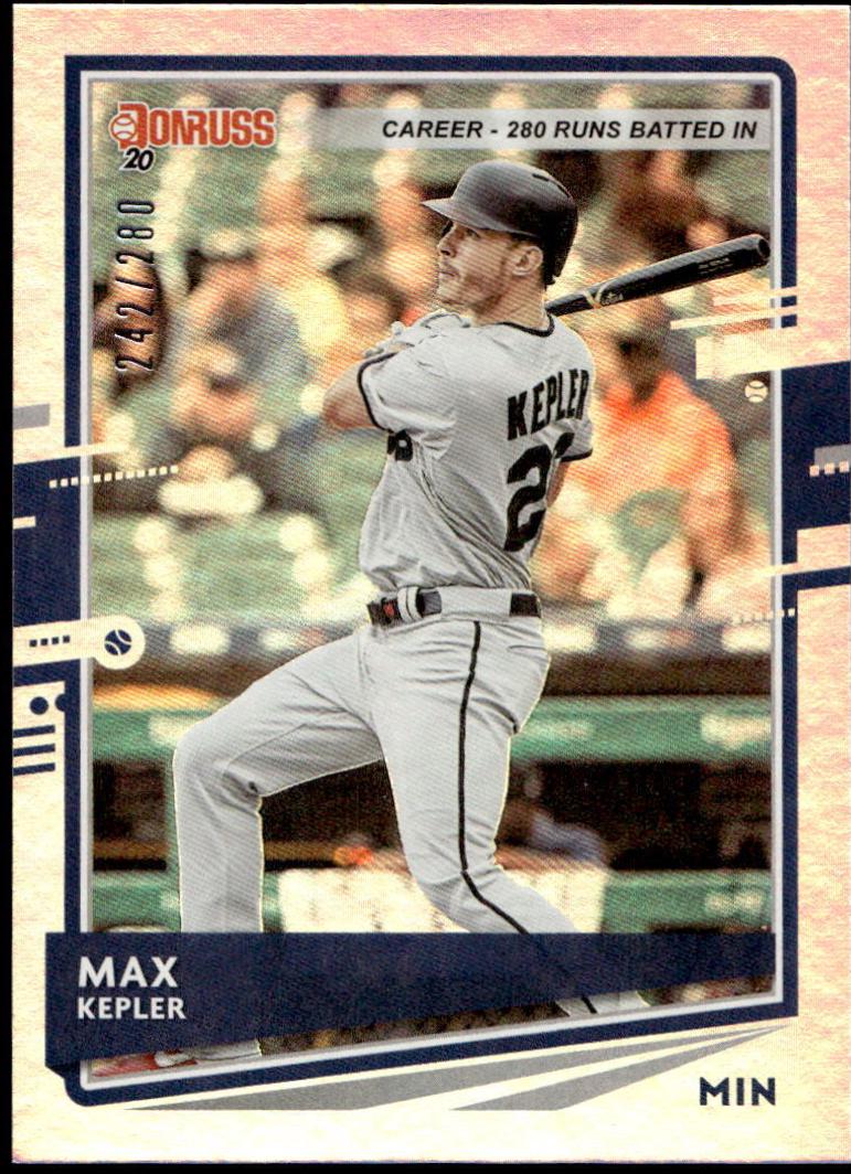 Max Kepler [Career Stat Line] #141