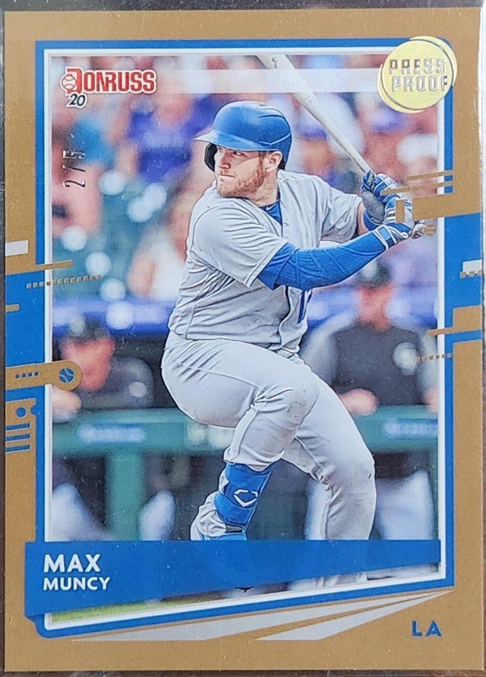 Max Muncy [Press Proof] #99