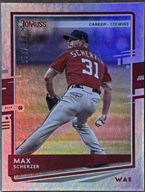 Max Scherzer [Career Stat Line] #123