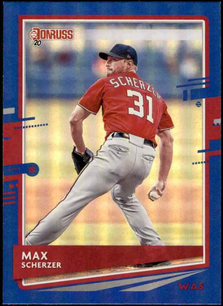 Max Scherzer [Holo Blue] #123