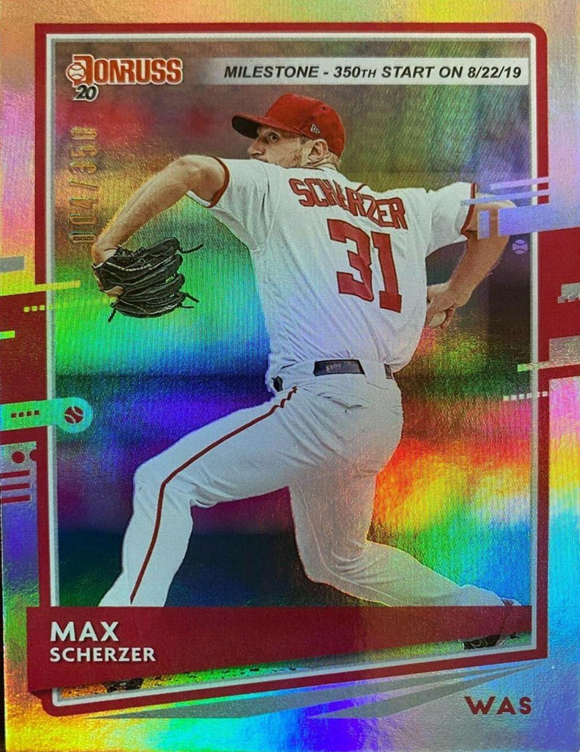 Max Scherzer [Milestone Stat Line] #123