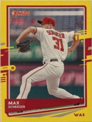Max Scherzer [SP Yellow] #123