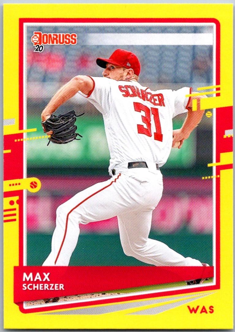 Max Scherzer [Yellow] #123