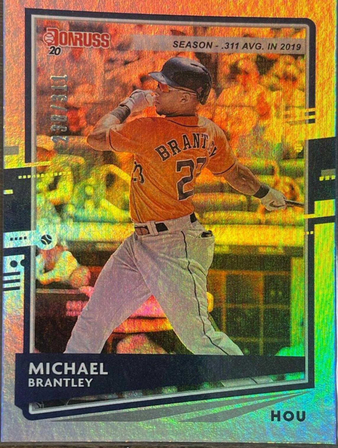 Michael Brantley [Season Stat Line] #116