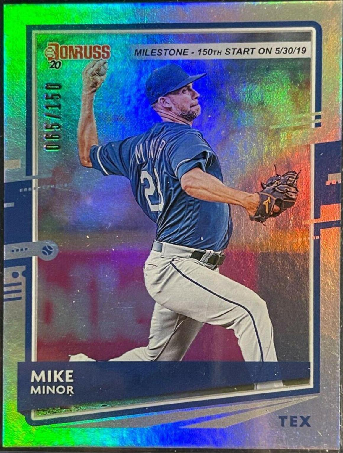 Mike Minor [Milestone Stat Line] #95