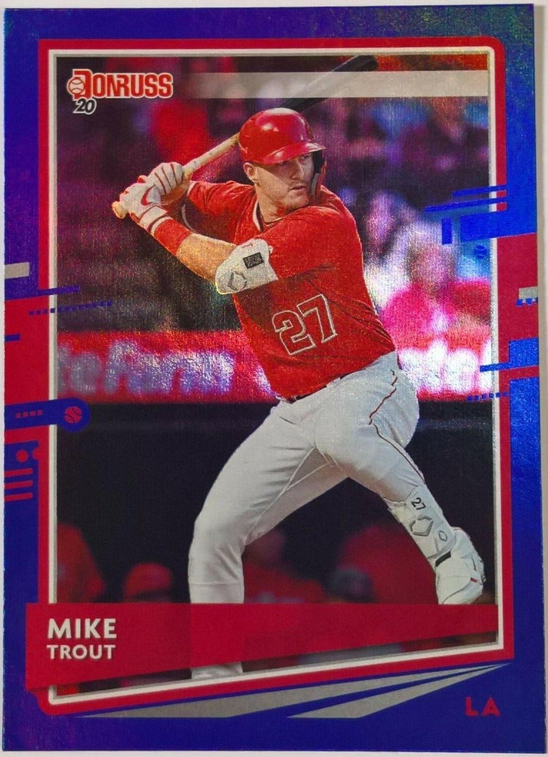 Mike Trout [Holo Blue] #129