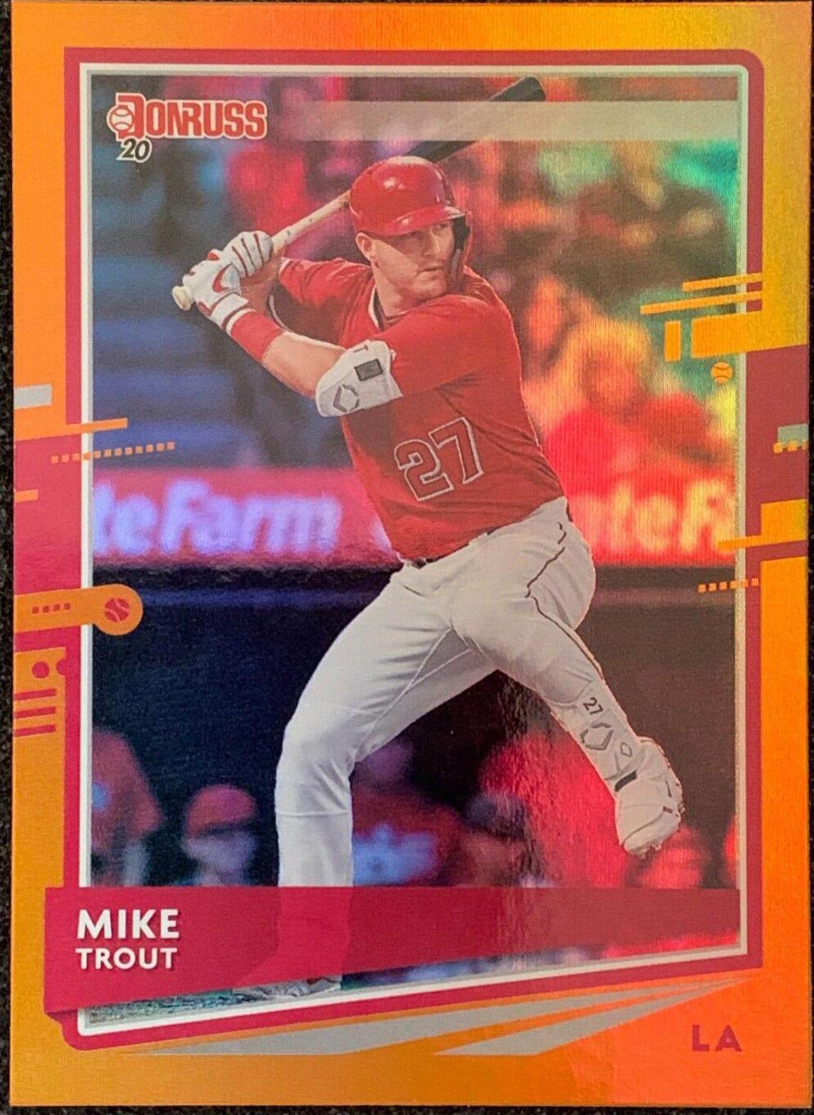 Mike Trout [Holo Orange] #129