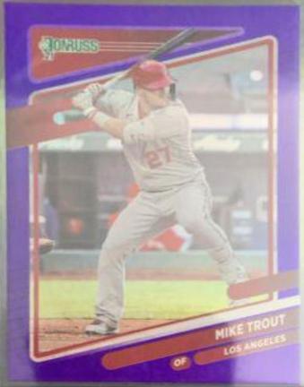 Mike Trout [Holo Purple] #129
