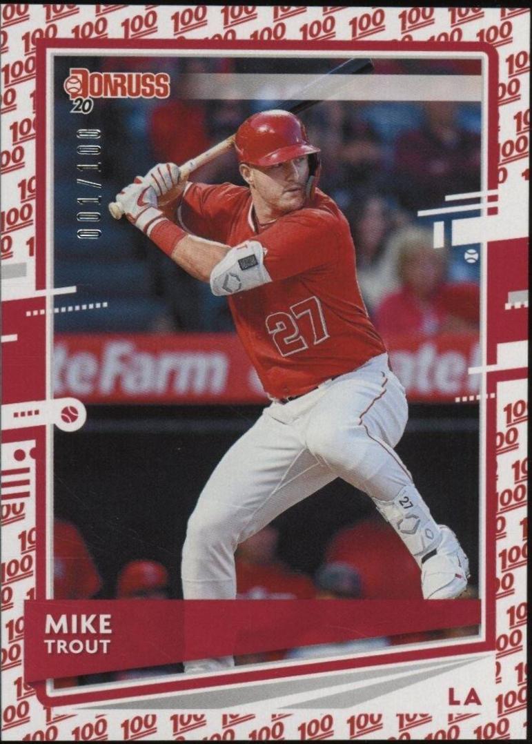 Mike Trout [One Hundred Emoji] #129