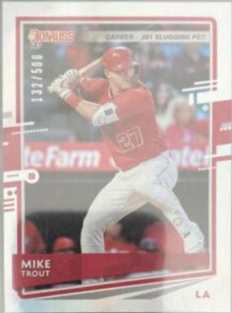 Mike Trout [SP Career Stat Line] #129