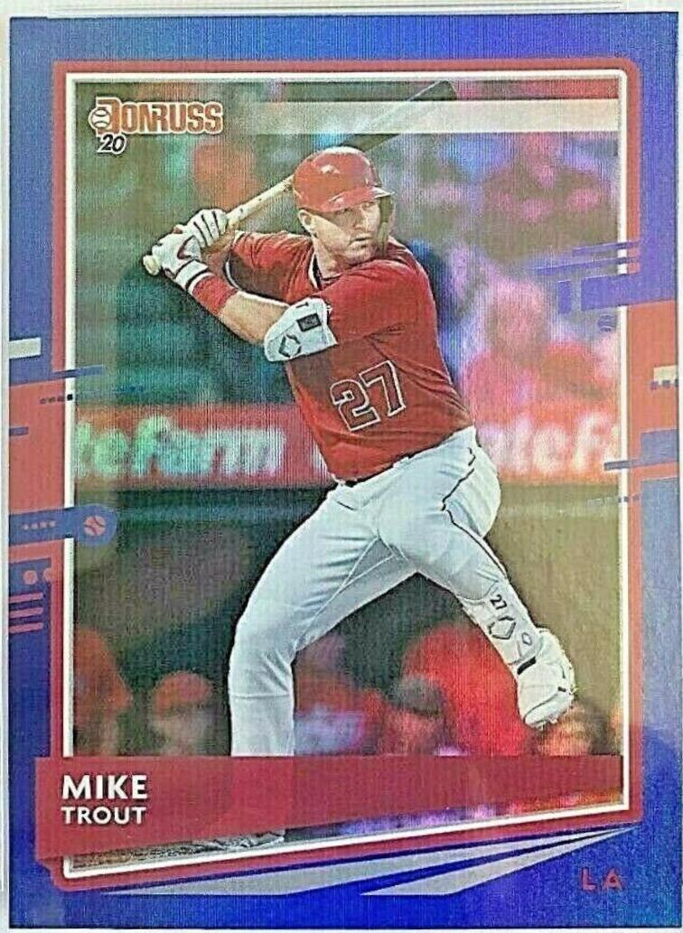 Mike Trout [SP Holo Blue] #129