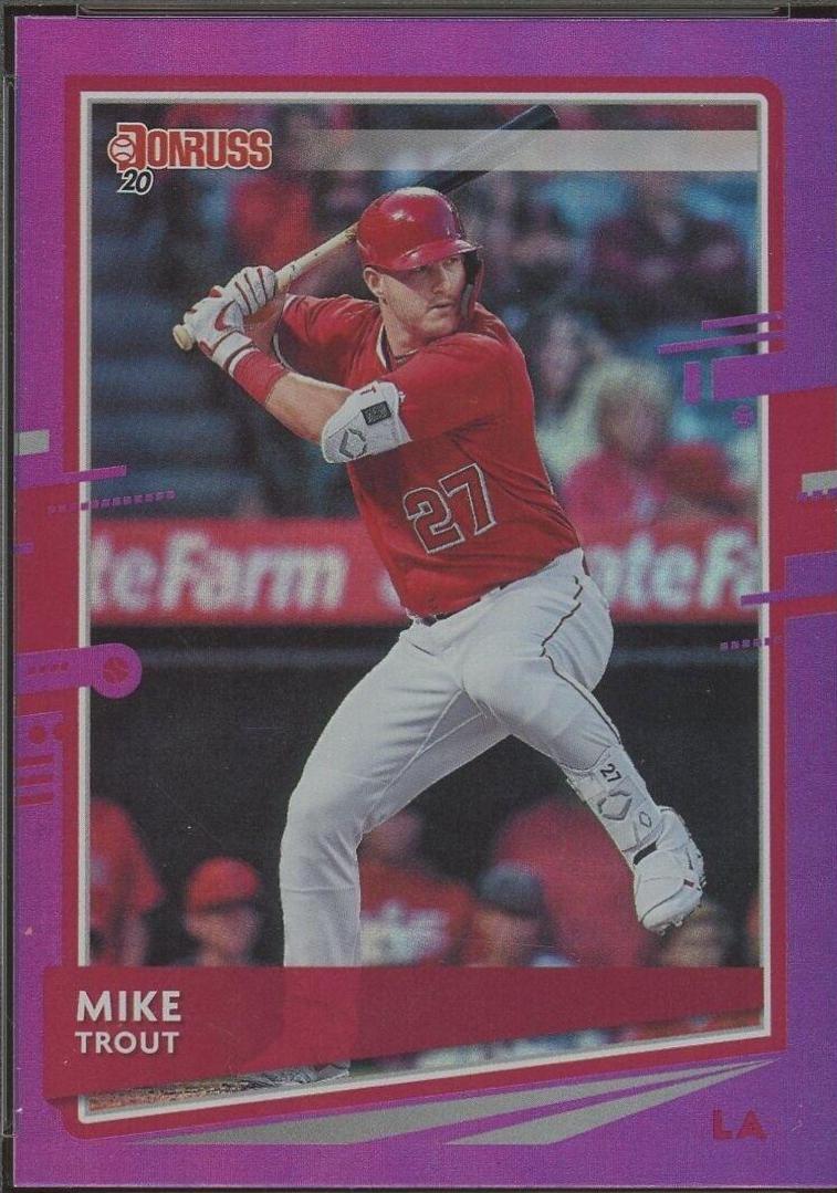 Mike Trout [SP Holo Purple] #129