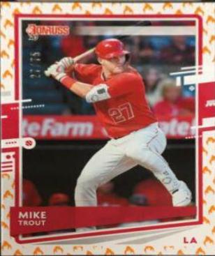 Mike Trout [SP On Fire Emoji] #129
