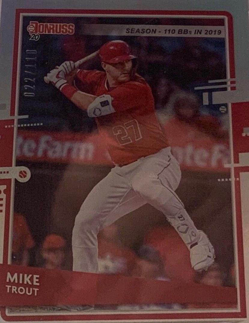 Mike Trout [SP Season Stat Line] #129