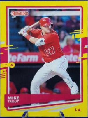 Mike Trout [SP Yellow] #129