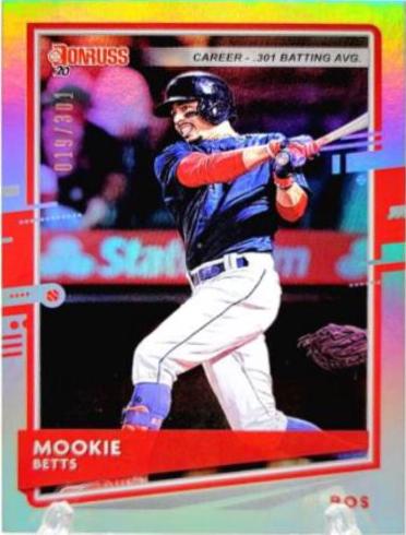 Mookie Betts [Career Stat Line] #77