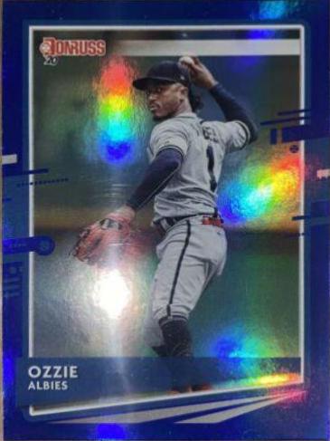 Ozzie Albies [Holo Blue] #64