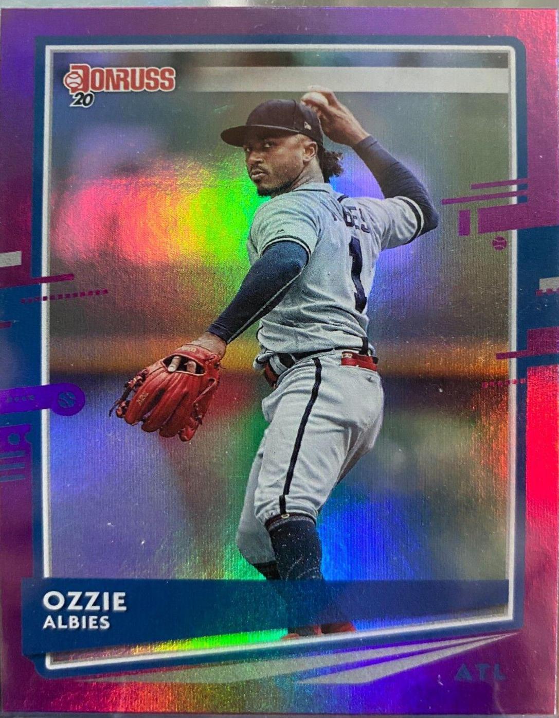 Ozzie Albies [Holo Purple] #64