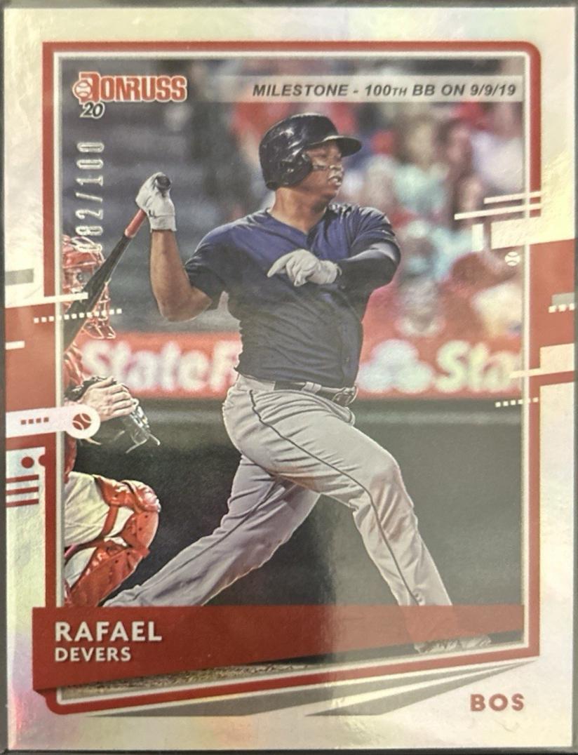 Rafael Devers [Milestone Stat Line] #164