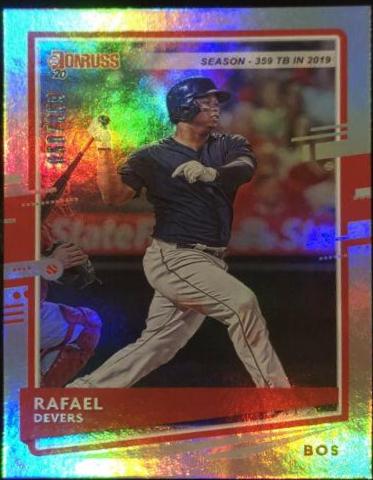 Rafael Devers [SP Season Stat Line] #164