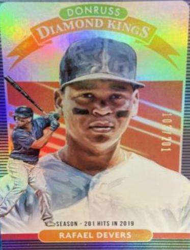 Rafael Devers [Season Stat Line] #16